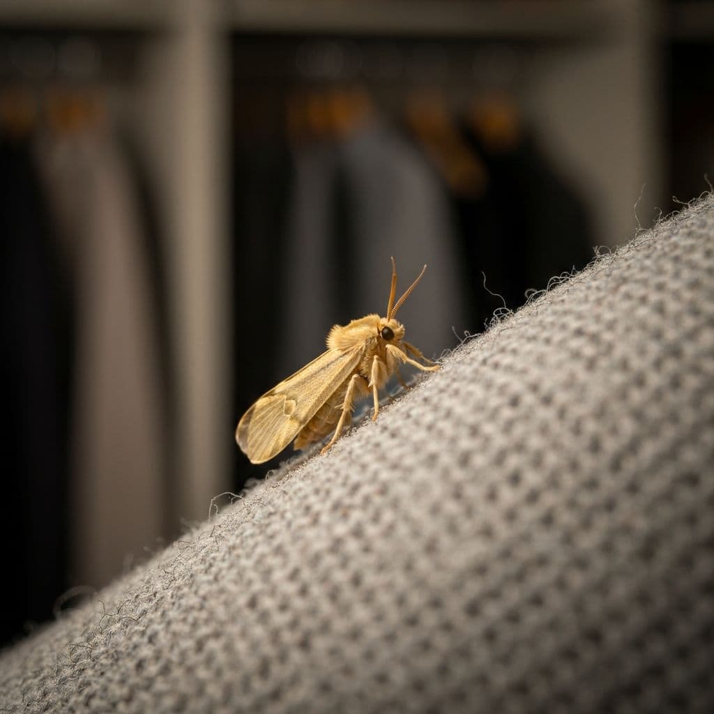 Kleidermotte - Mottenbekämpfung durch Schädlingsbekämpfung Huppert