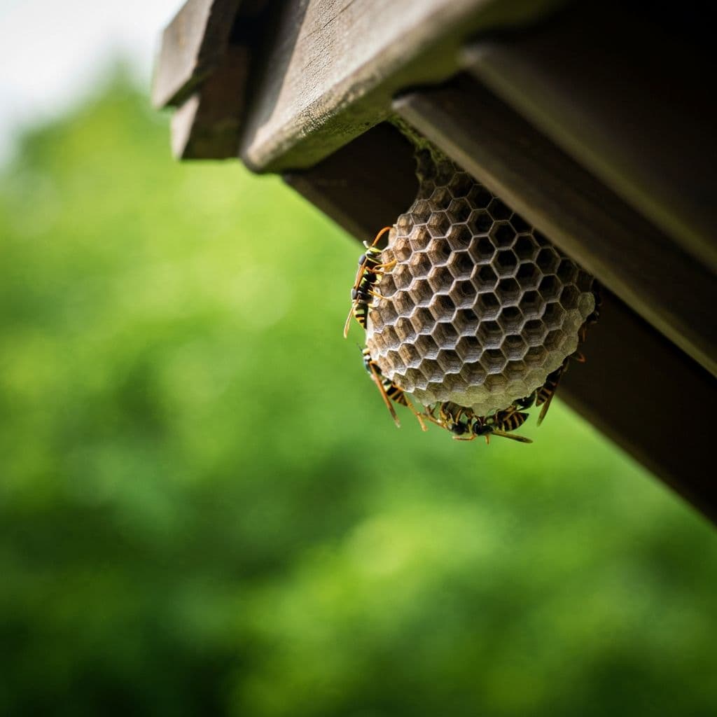 Professionelle Wespennest Entfernung